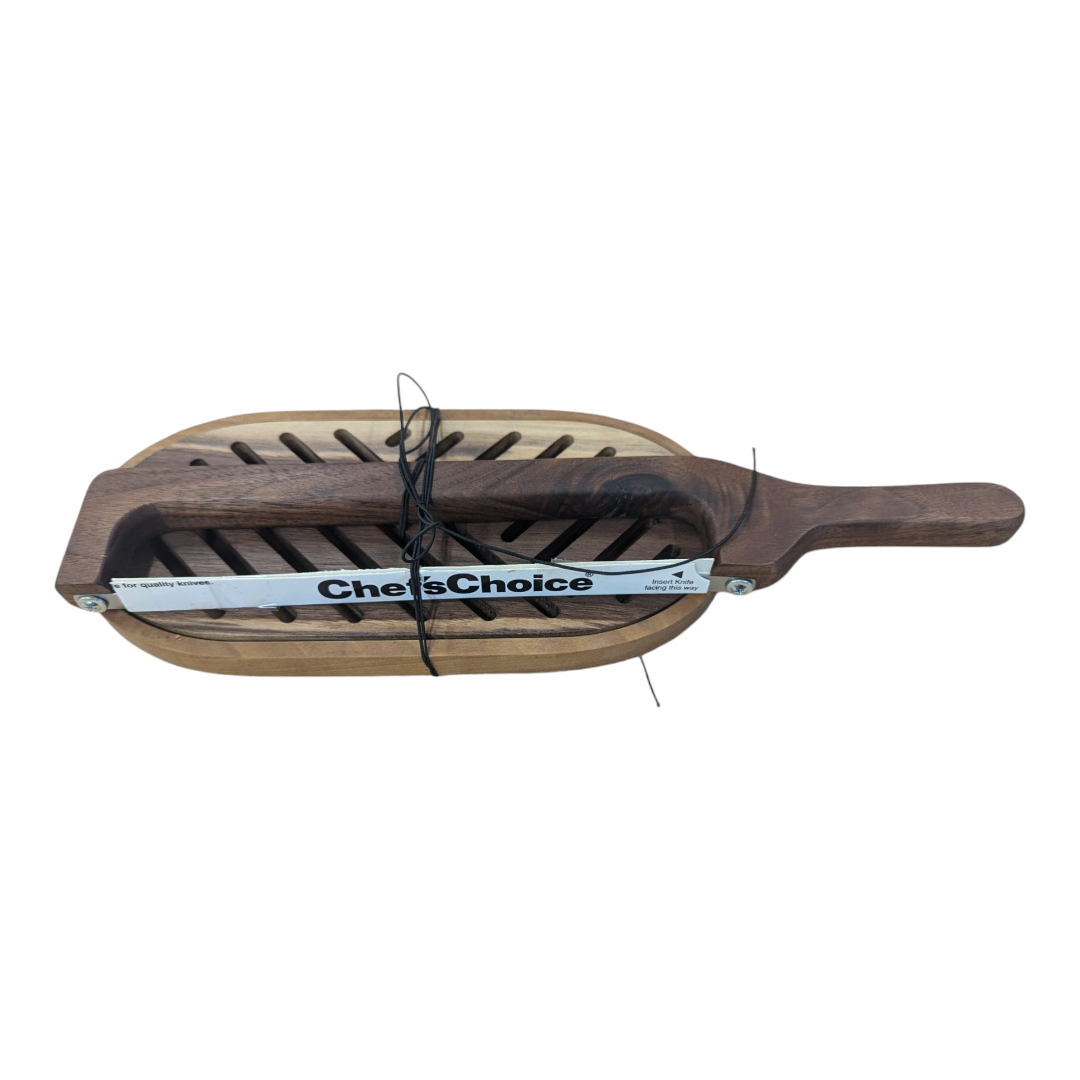 Bread Board Bow Knife Combo Set