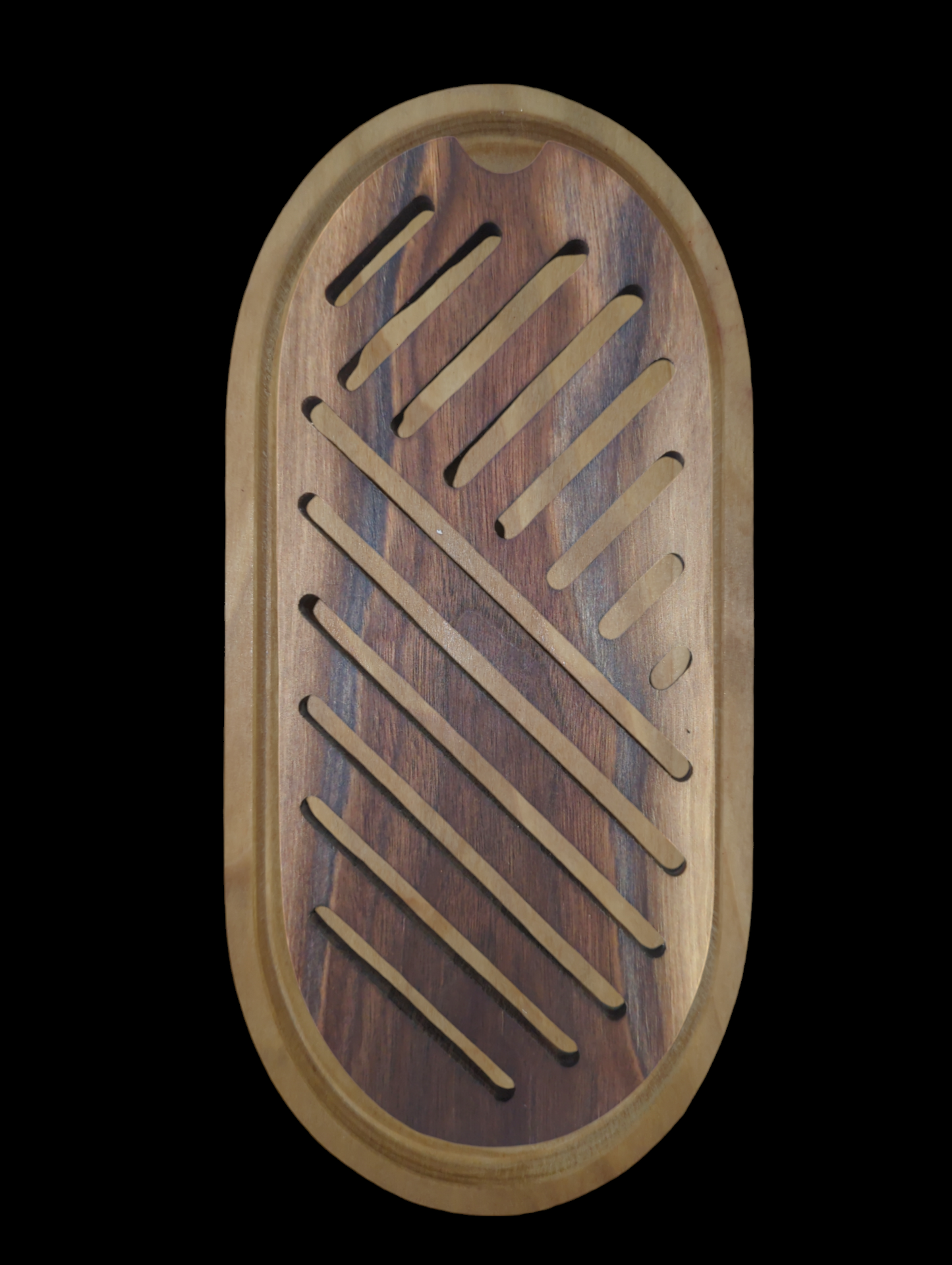 Bread board with crumb catcher