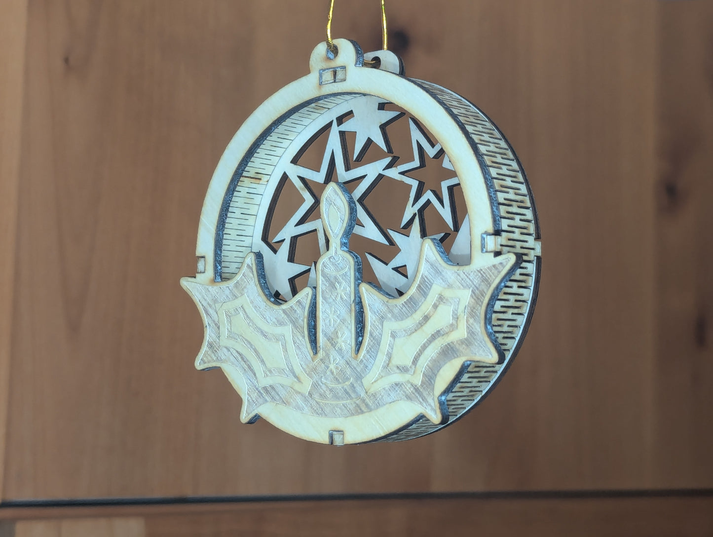 Christmas Ornaments Tree Decoration, 2 Layer 3D Ornaments