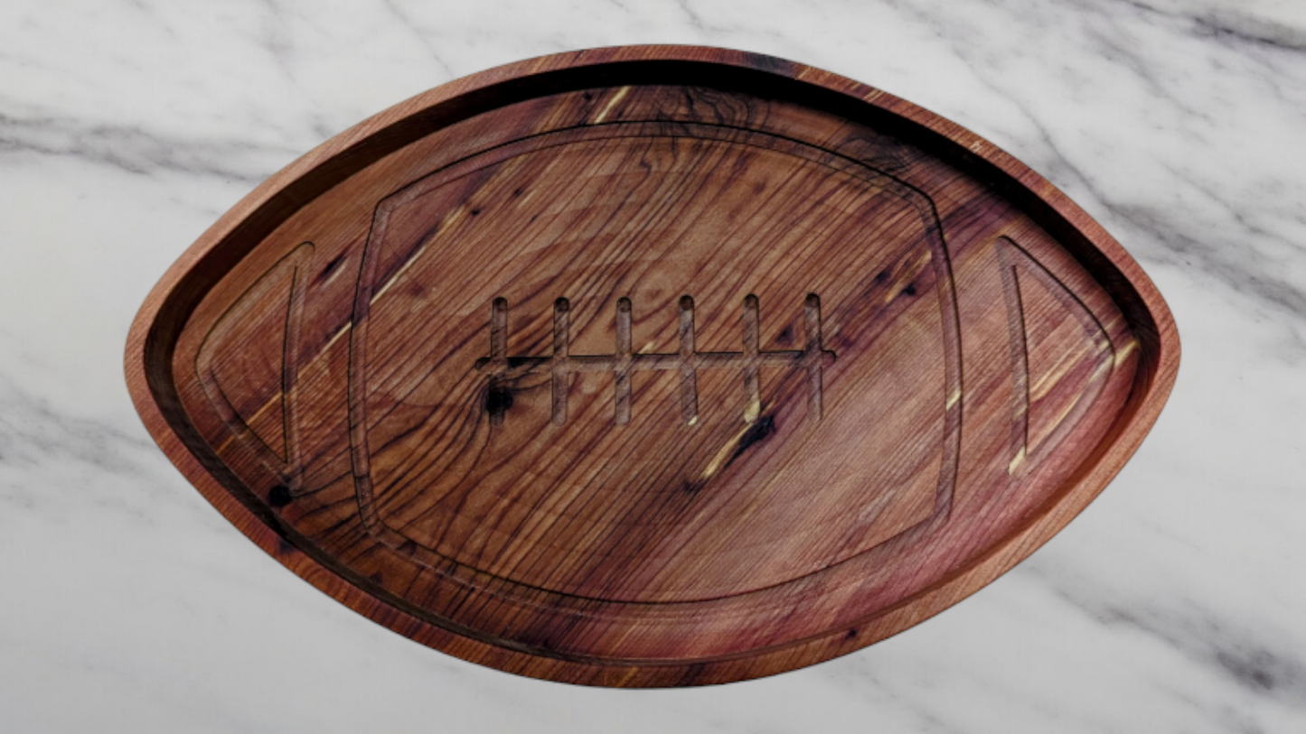Super bowl party serving tray