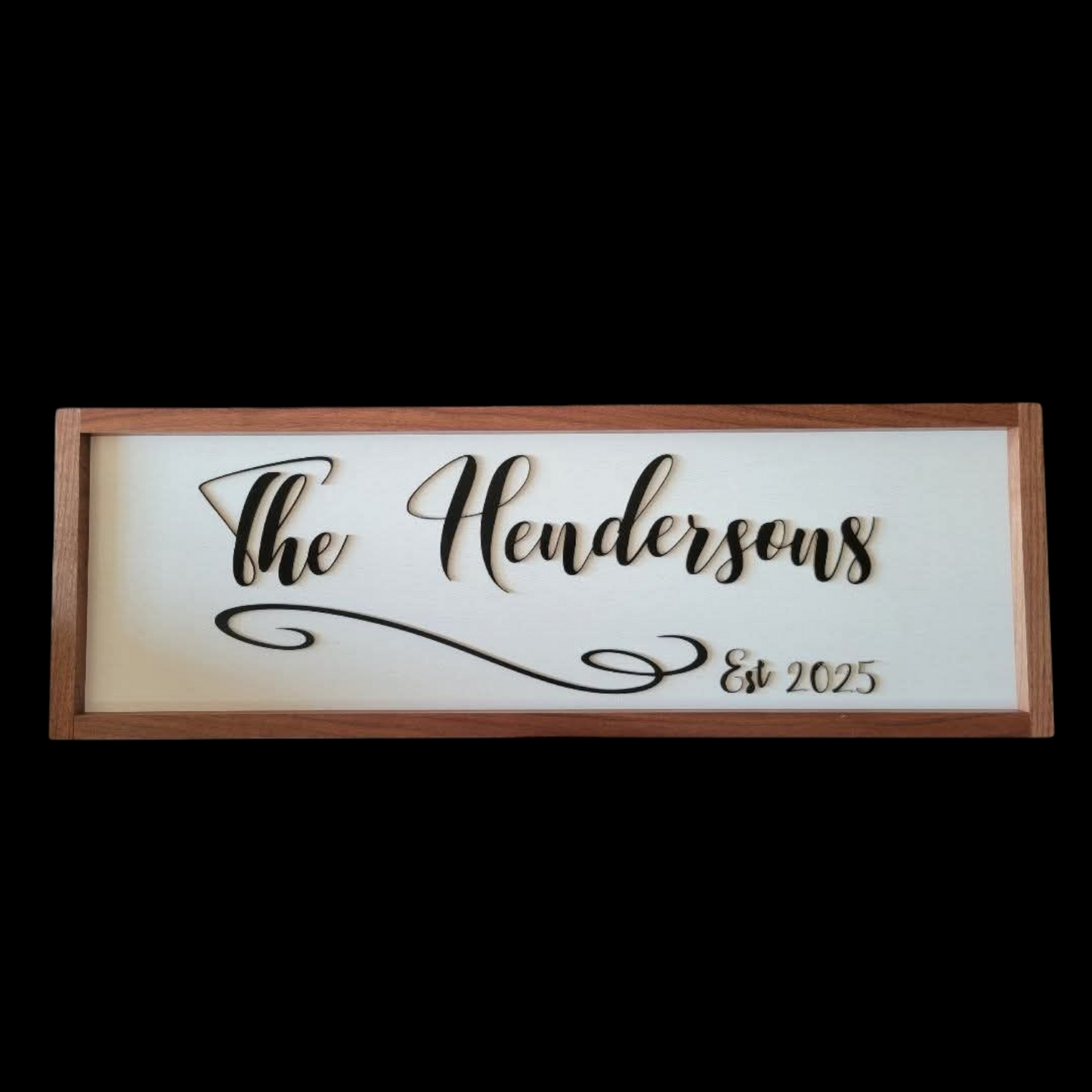 Wood Décor Signs,  Custom Family Last Name Wall Art