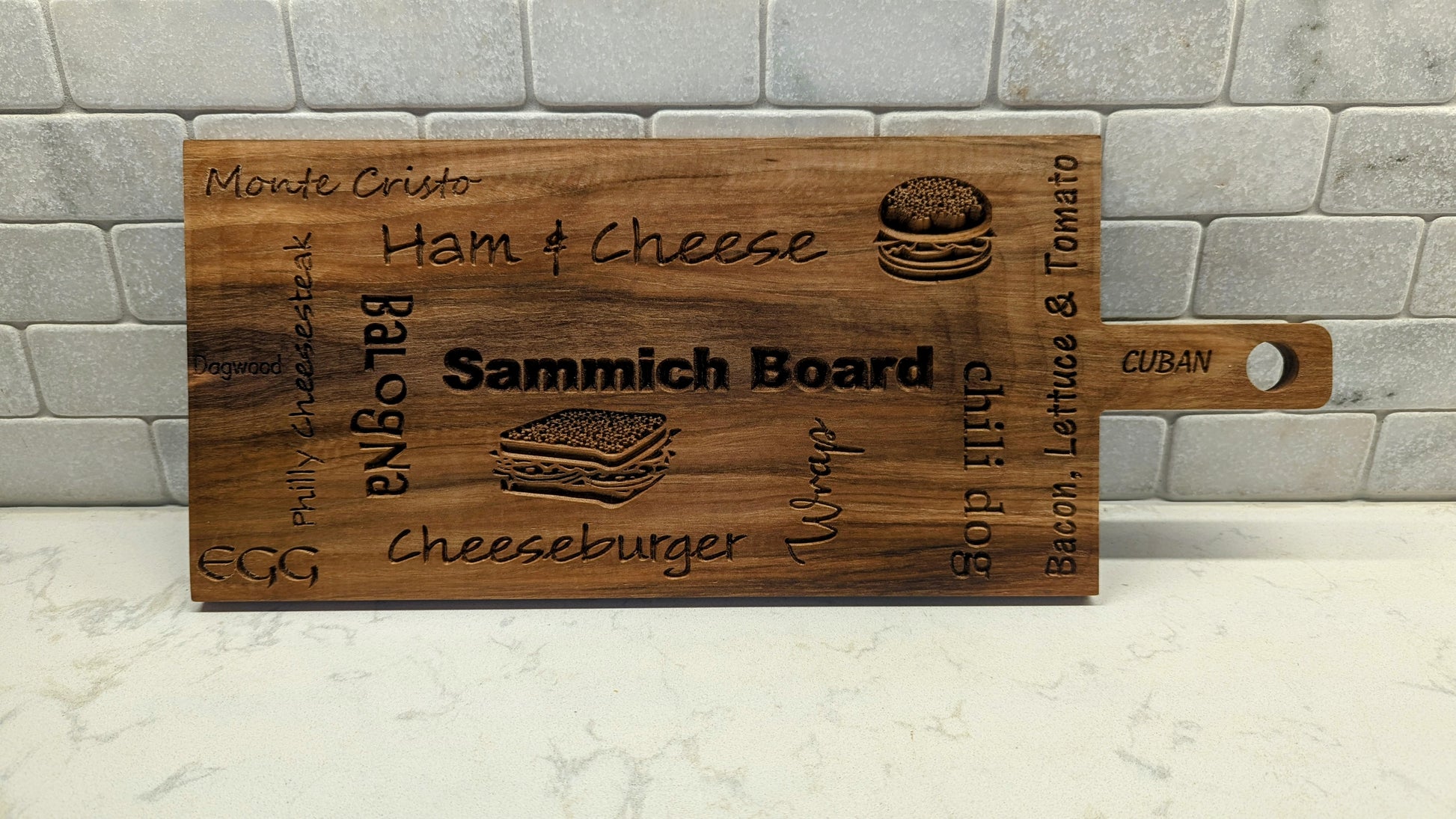 Wood Sammich Board