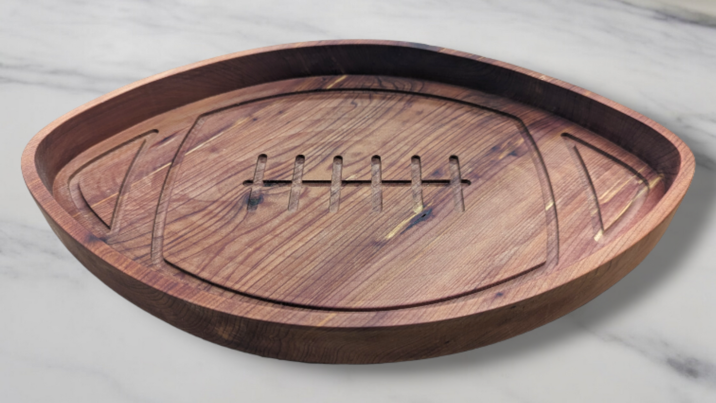 Super bowl party serving tray