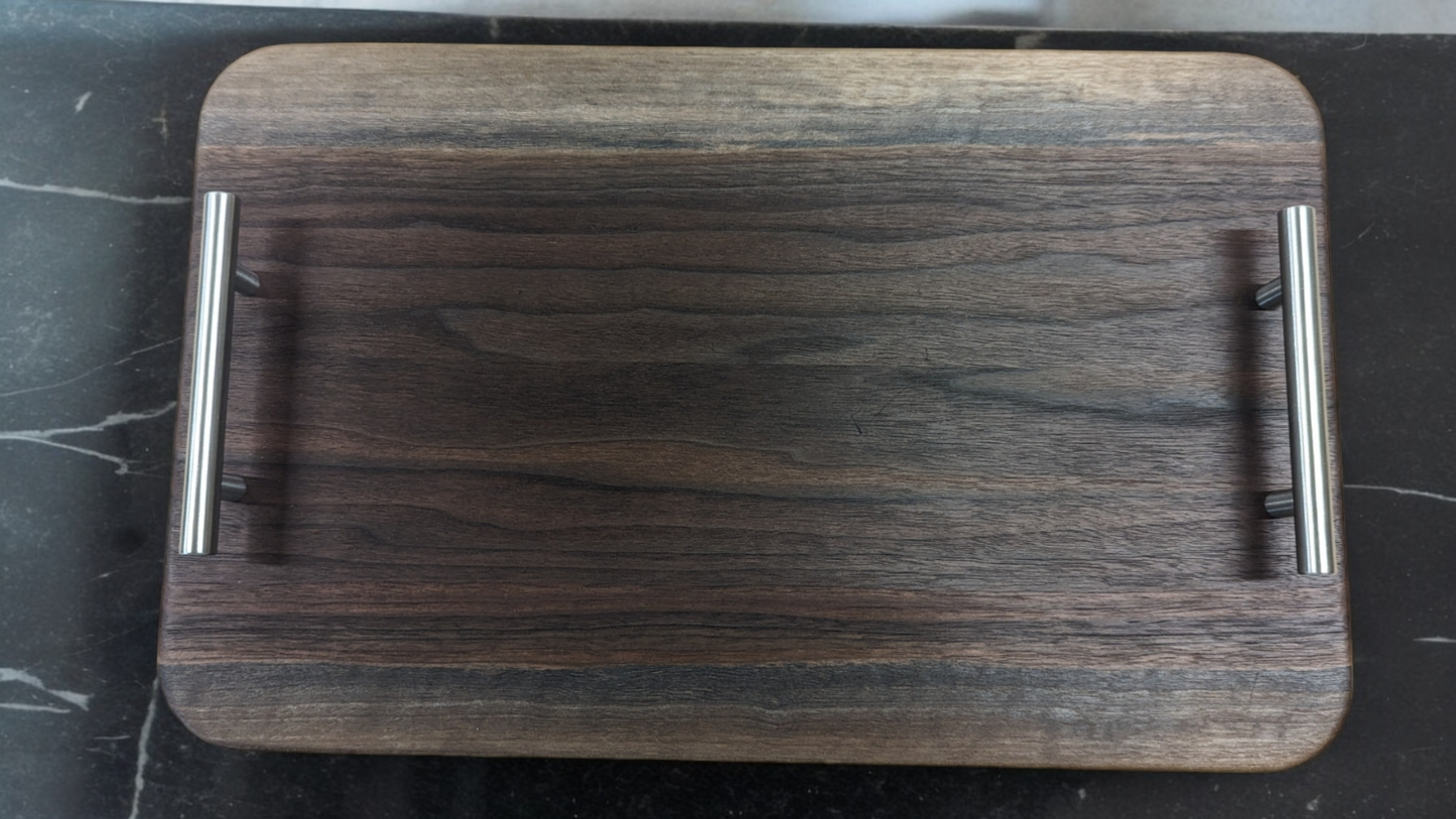 Walnut Handled Charcuterie Board