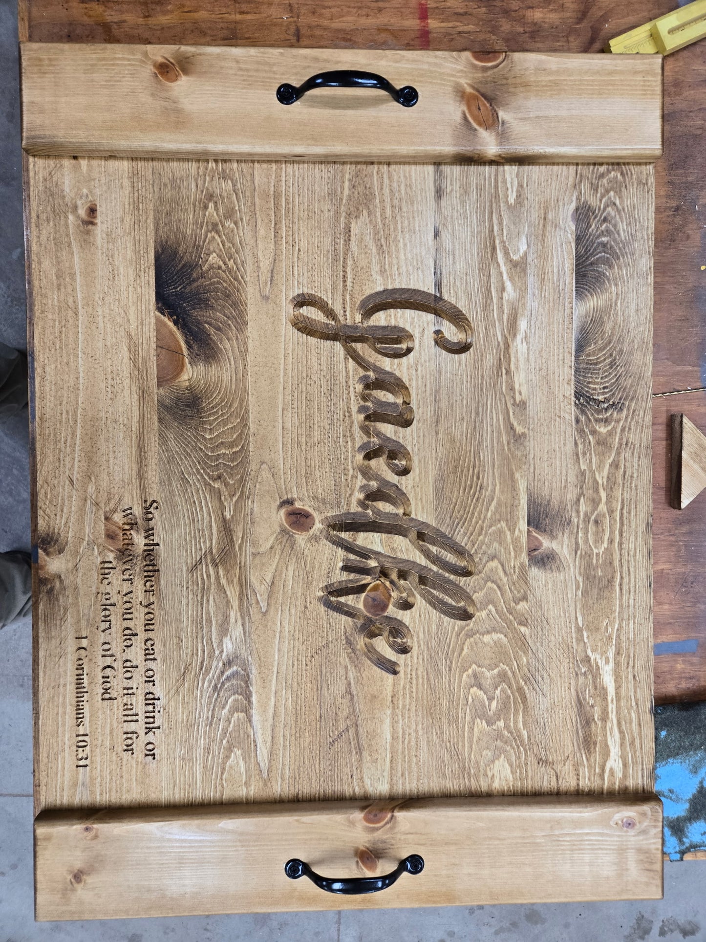 Noodle Board, "a/k/a Stove Cover"