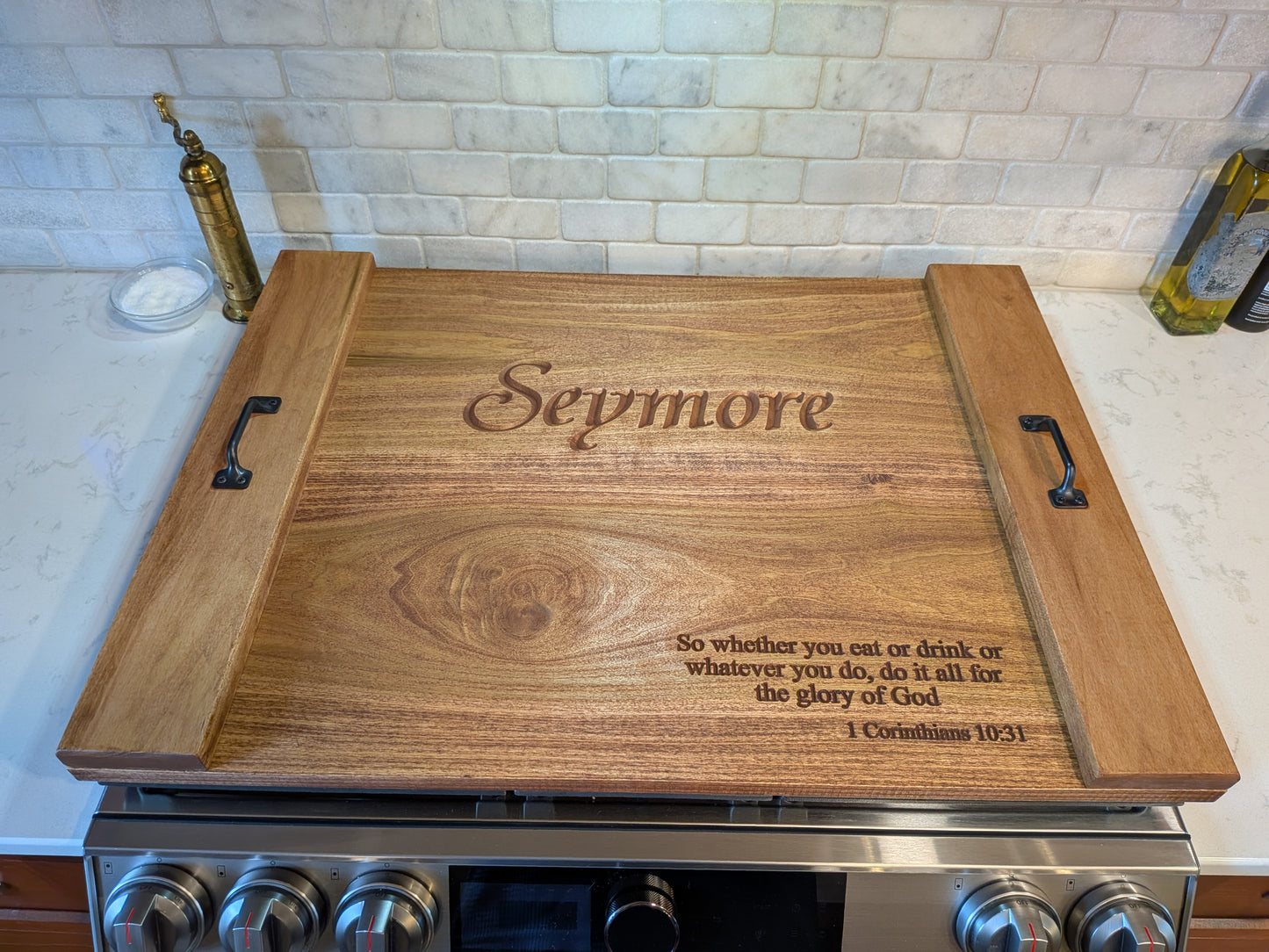 Noodle Board, "a/k/a Stove Cover"