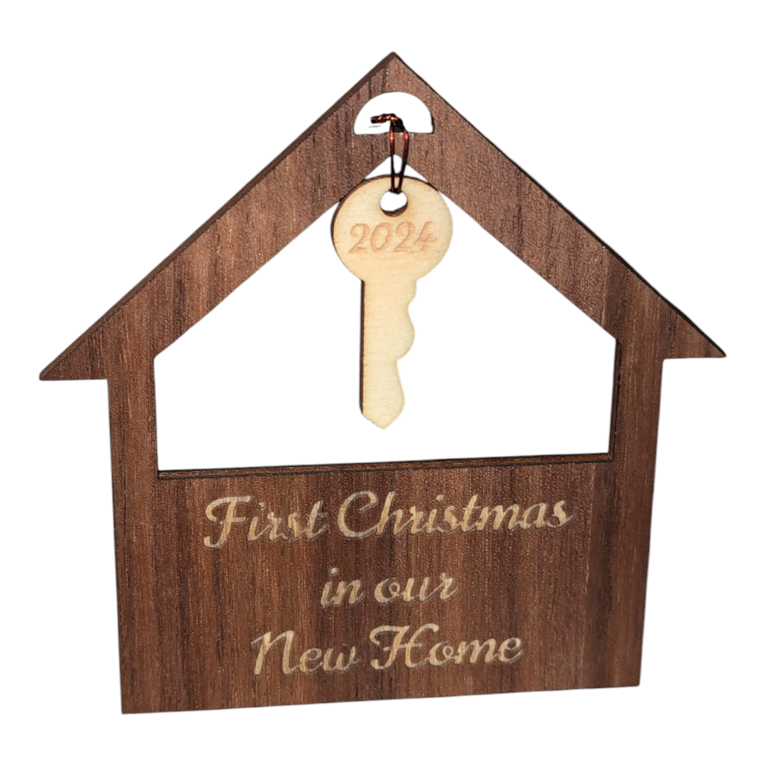 New Home Ornament, Christmas Ornaments Tree Decoration