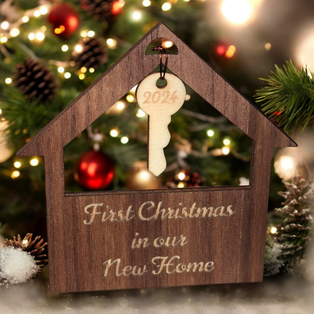 New Home Ornament, Christmas Ornaments Tree Decoration