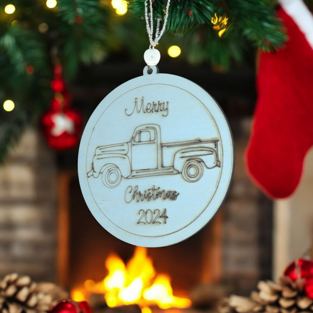Christmas Ornaments Tree Decoration, 2 Layer 3D Ornaments