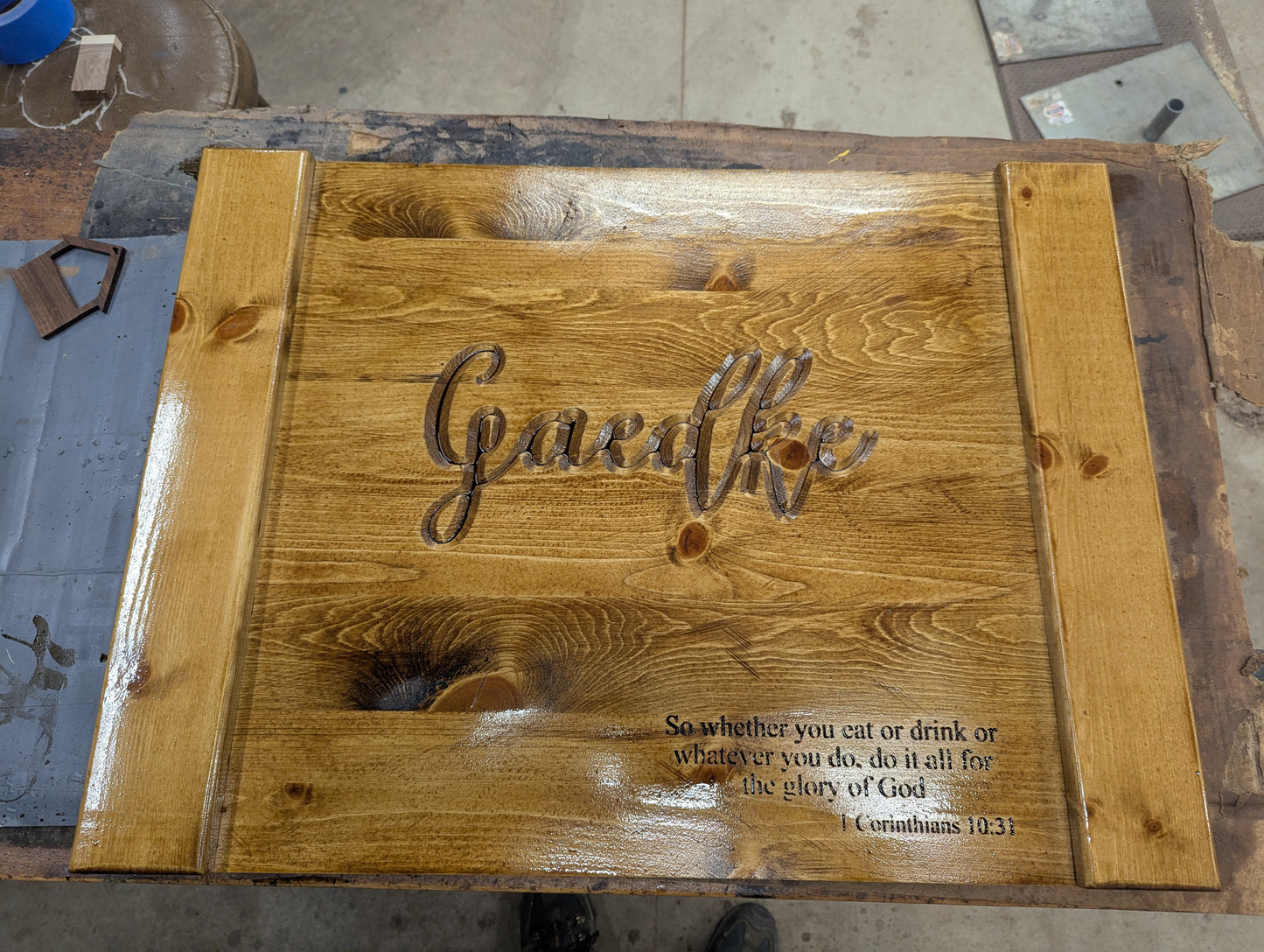 Noodle Board, "a/k/a Stove Cover"