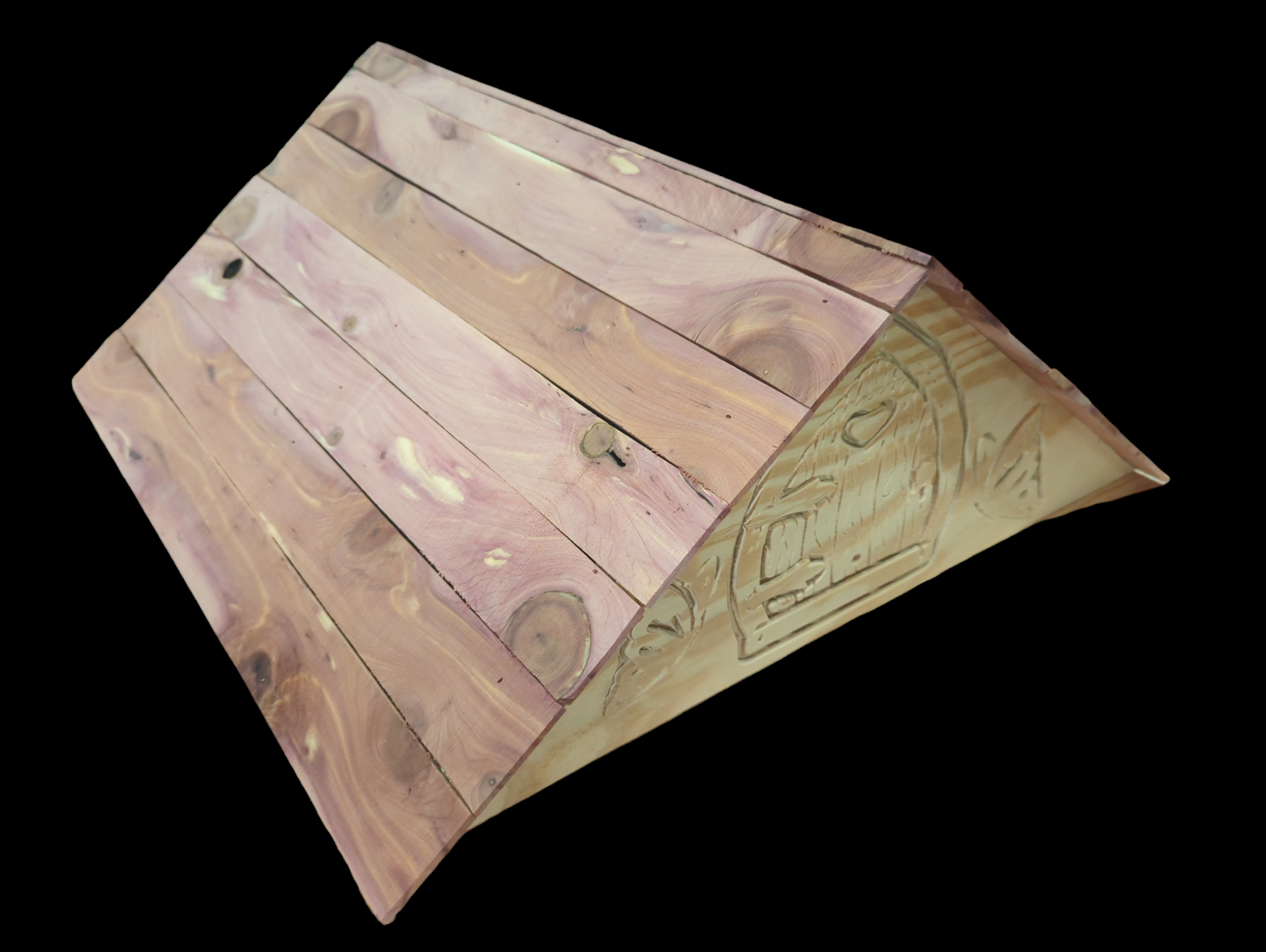Monarch Butterfly Habitat Enclosure (wood frame approx. 16" x 16" x 22")