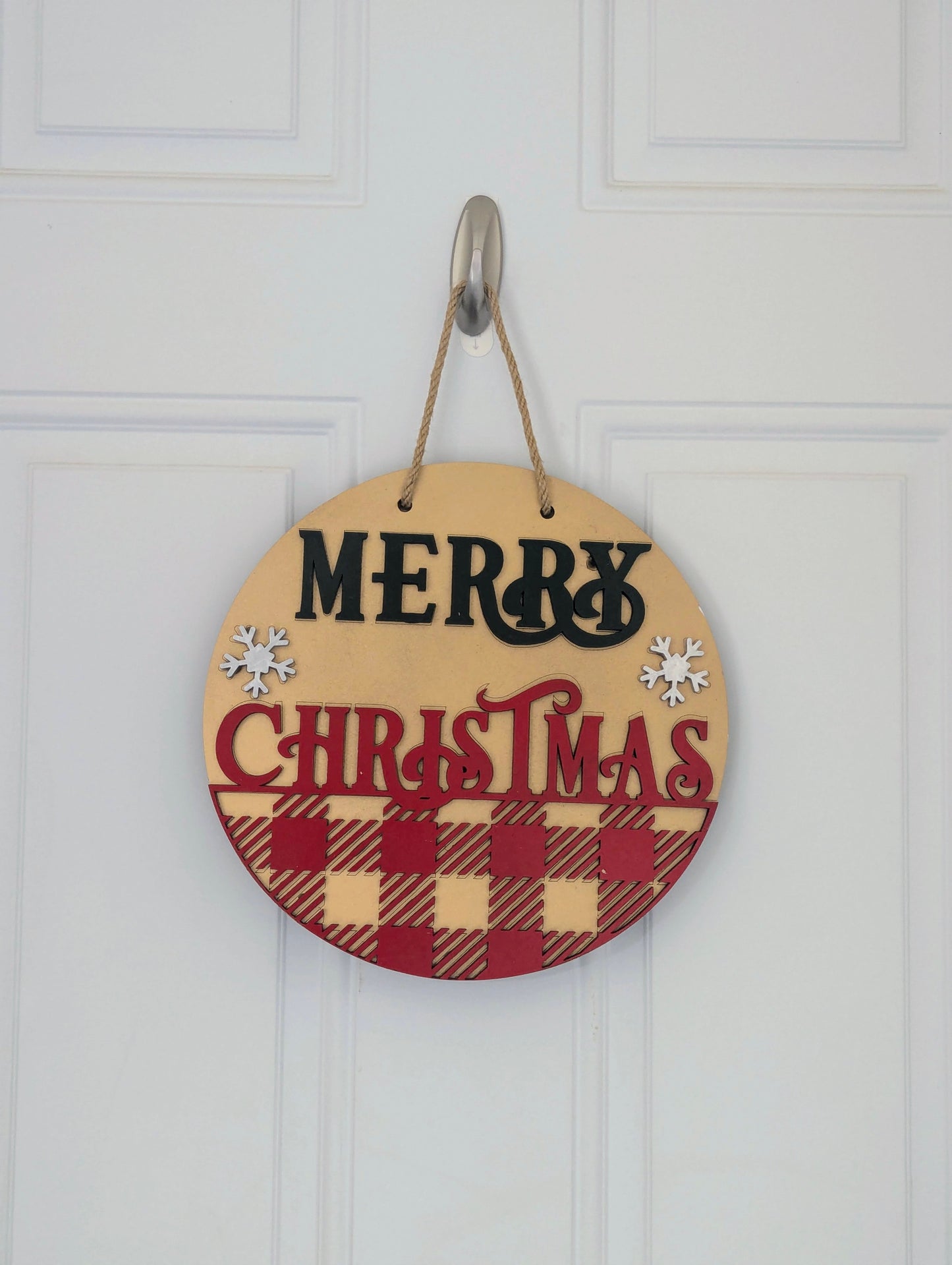 Merry Christmas Welcome Sign