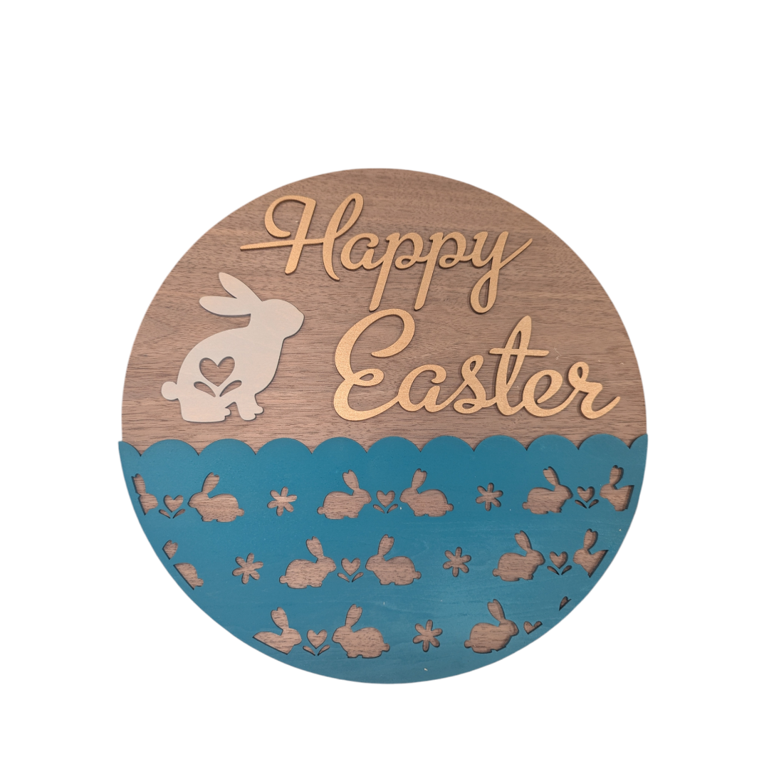 Happy Easter Welcome Sign