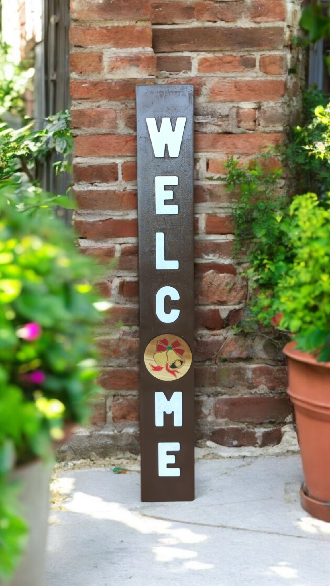 Welcome Sign Inserts - Christmas Bells