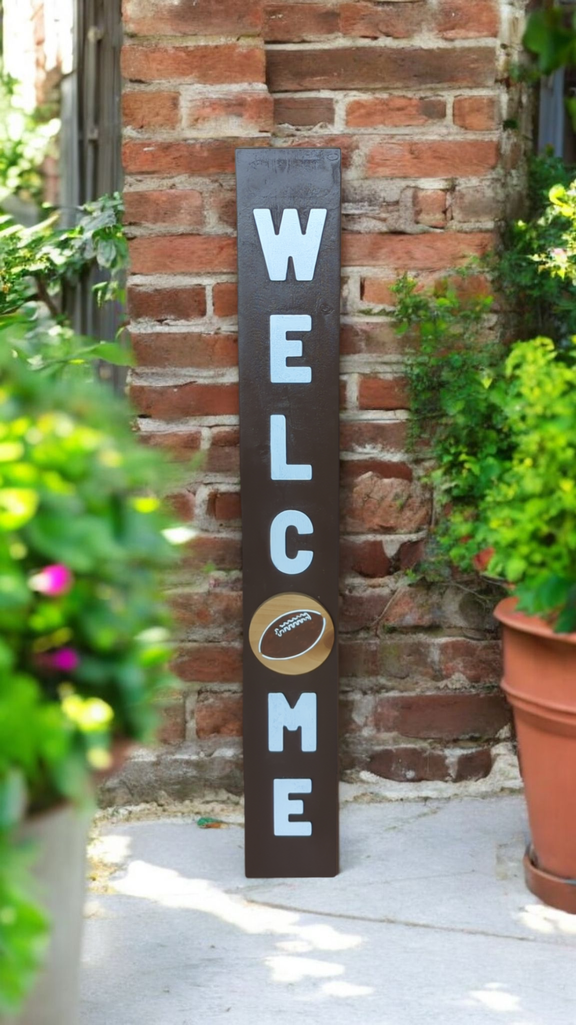Welcome Sign Insert - Football