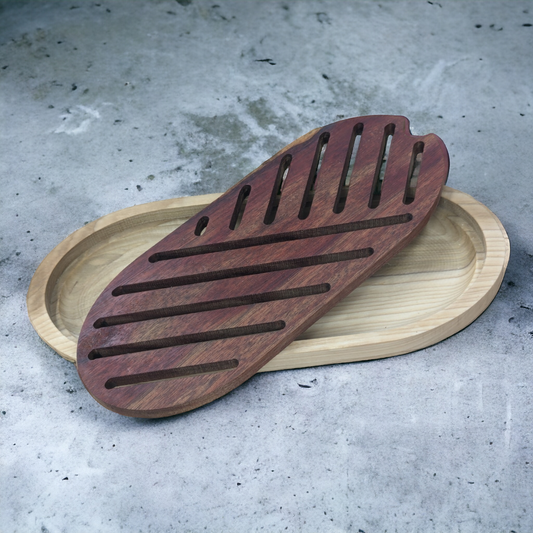 Handmade wood bread board 