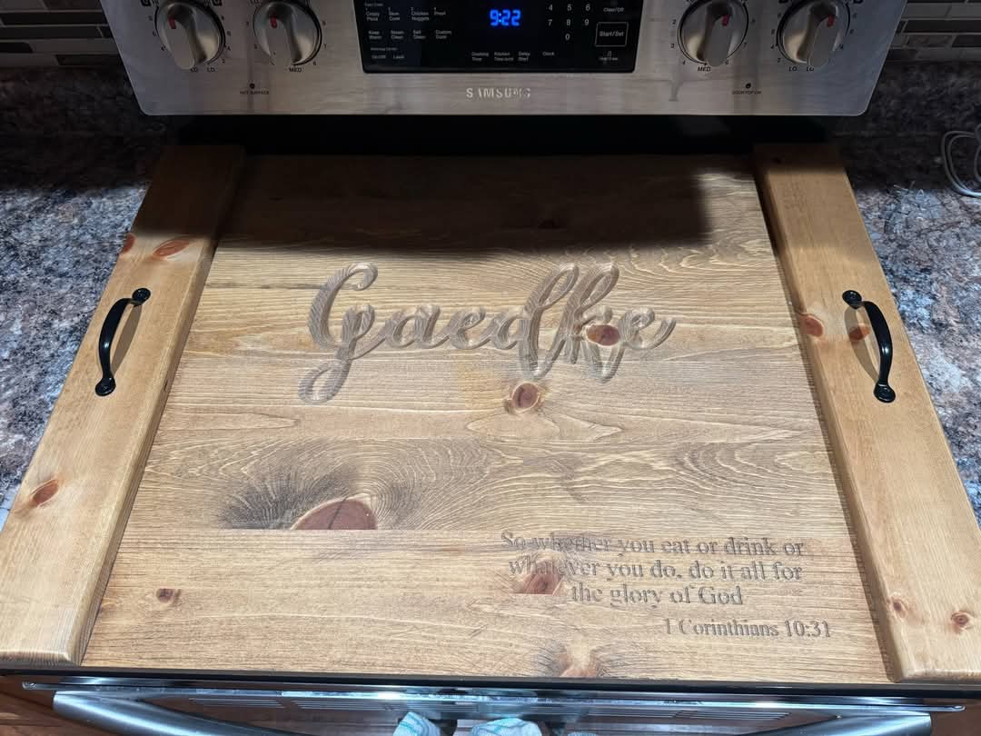 Noodle Board, "a/k/a Stove Cover"
