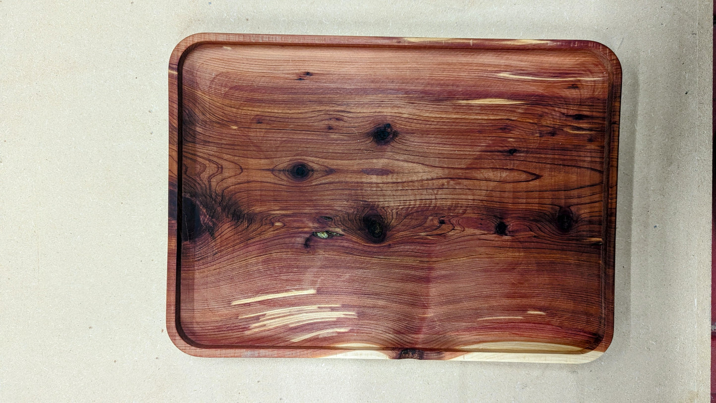 Wooden Cedar serving board