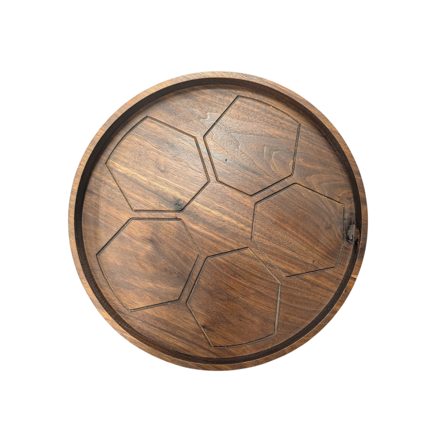 Football - Wood Chip Tray with optional personalization
