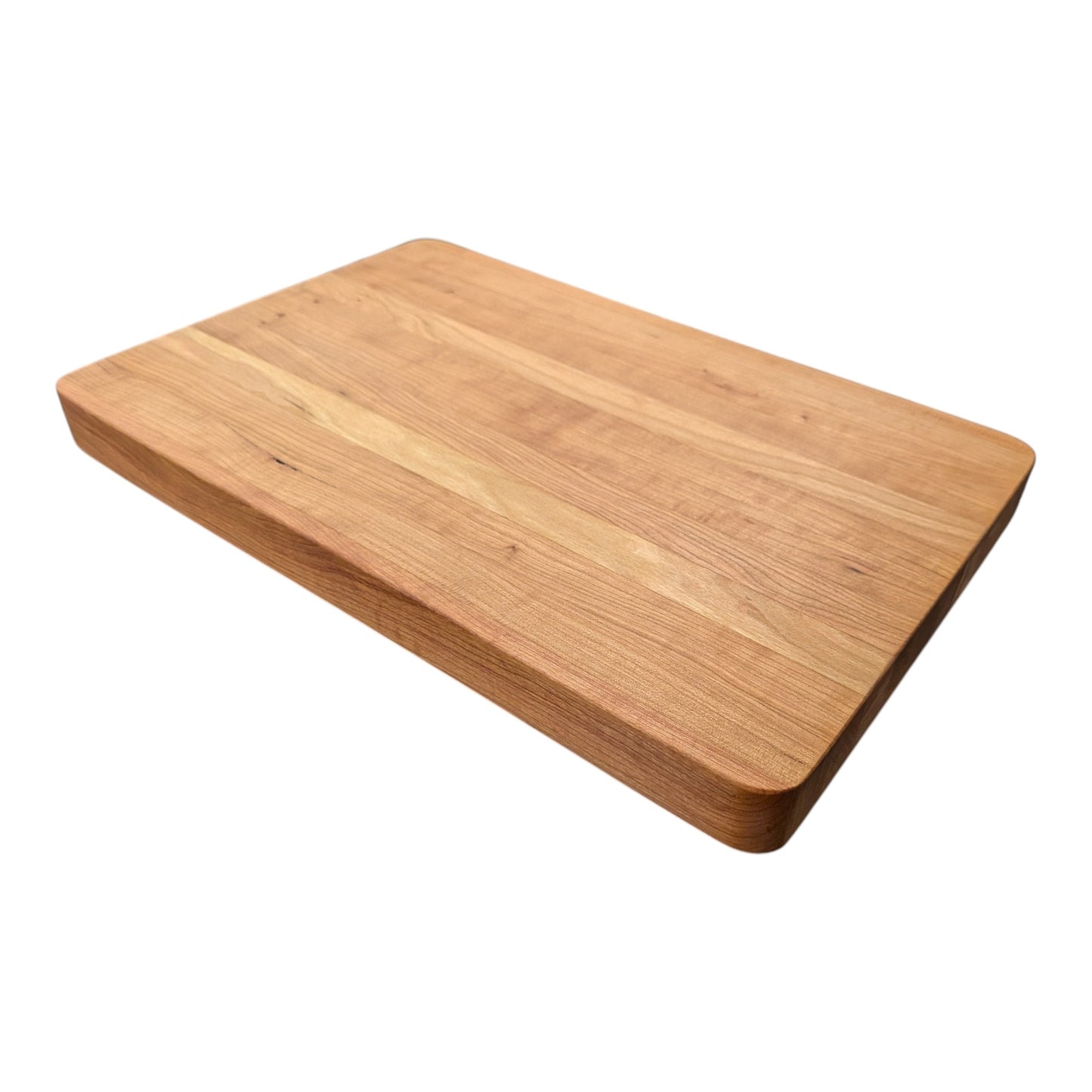 Cherry Cutting Board with Juice Groove 1-3/8" Thick - Handcrafted