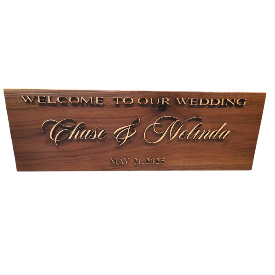 Wedding Signs, Welcome to our Wedding