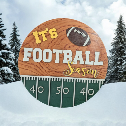 Football Season Door Hanger