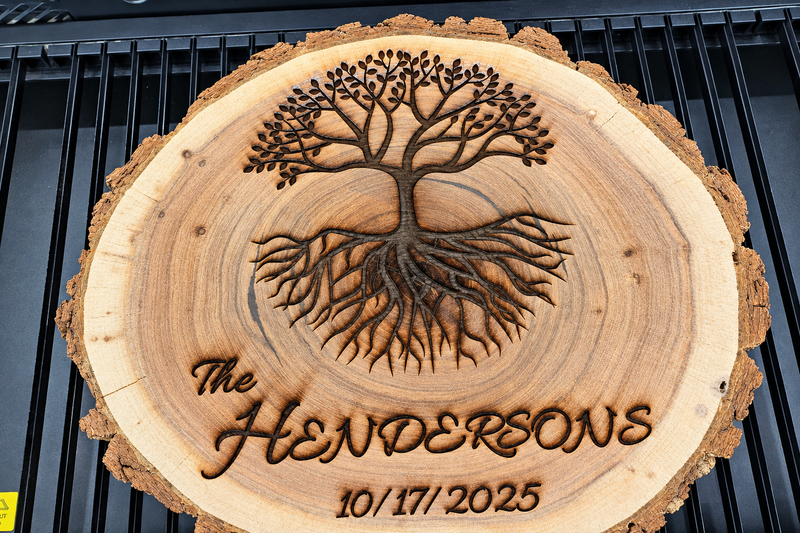 Enhanced Hendersons log slice photo