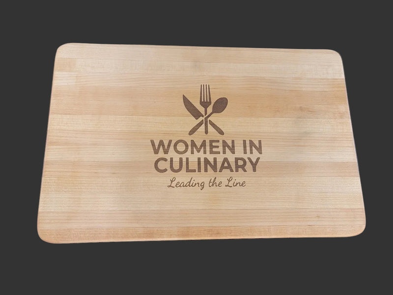 Custom laser engraved cutting board